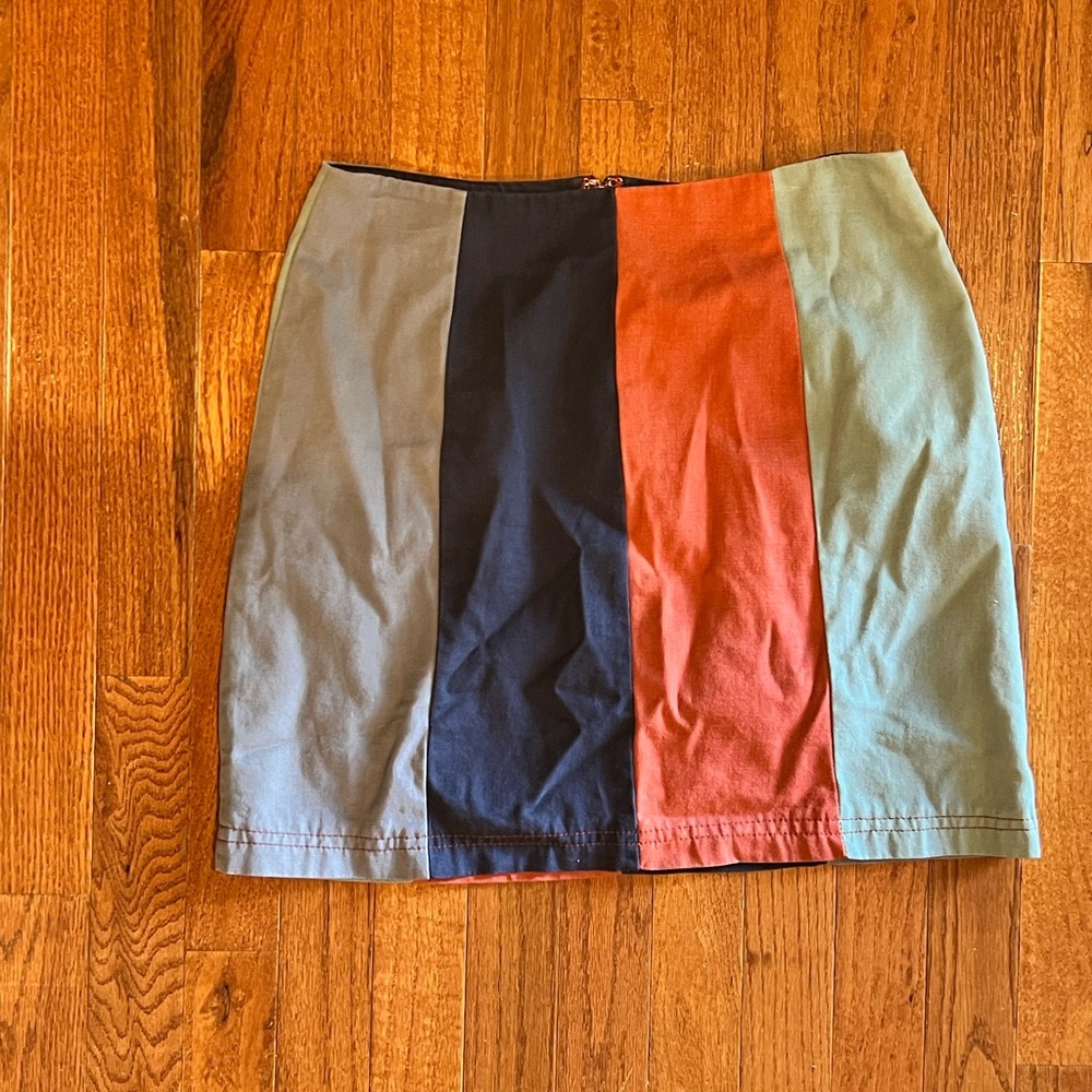 Colorblock Skirt